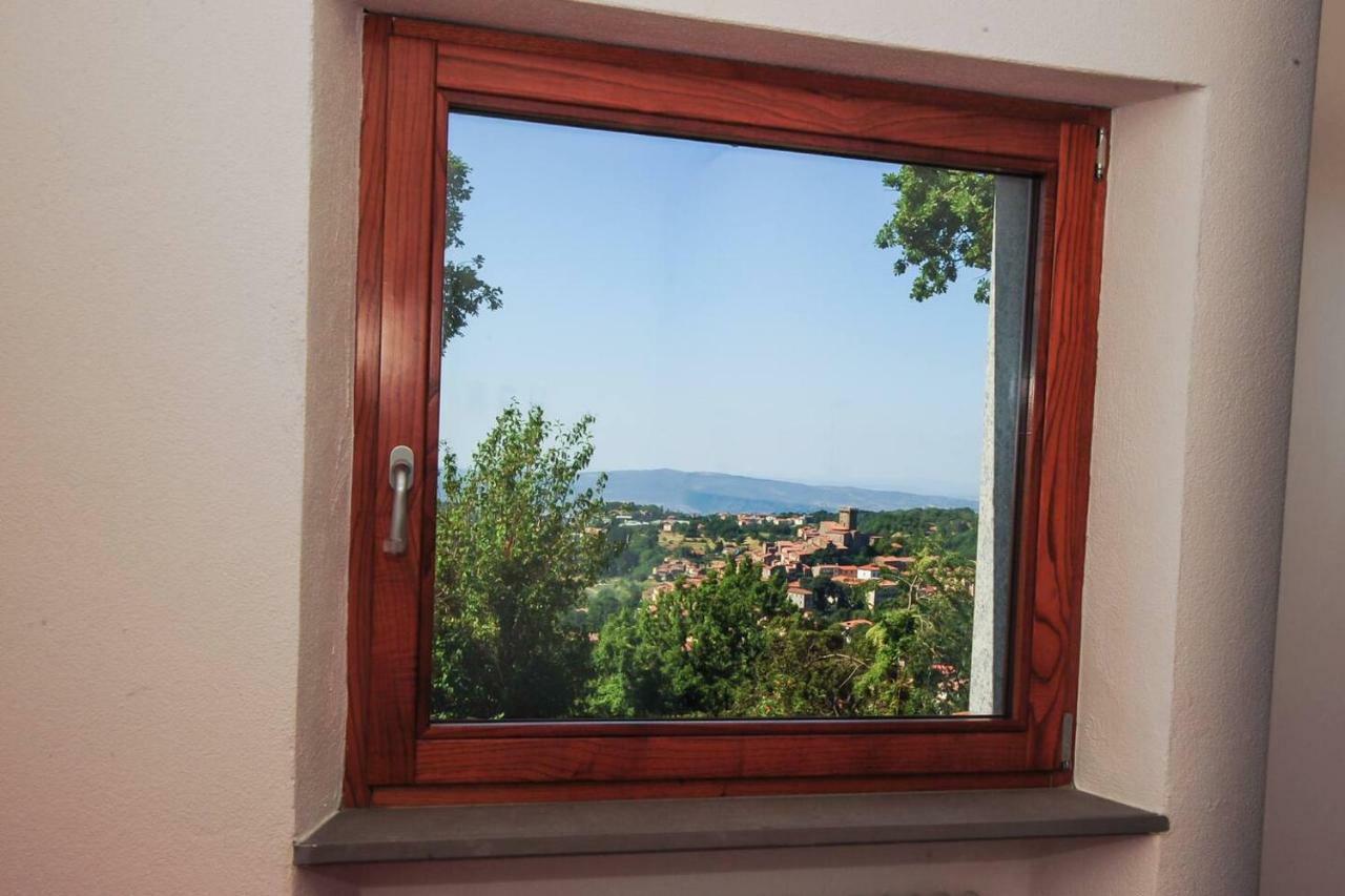 Ferienwohnung La Finestra Sul Castello Arcidosso Exterior foto